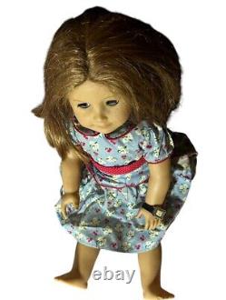 American Girl Emily Bennet 18 Doll RETIRED 2008 Meet Dress Blue Eyes Red Hair