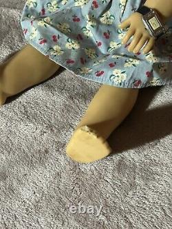 American Girl Emily Bennet 18 Doll RETIRED 2008 Meet Dress Blue Eyes Red Hair