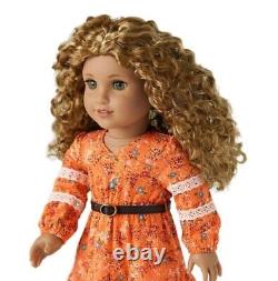 American Girl Evette Peters Doll NEW 18 NIB Freckles Caramel Curly Hair