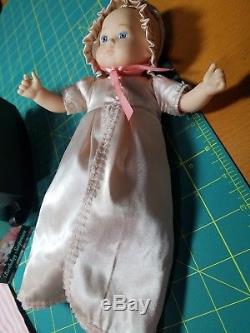 American Girl Felicity Baby Sister Polly With Cradle And Bedding And Trading