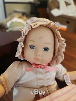 American Girl Felicity Baby sister Polly and cradle complete
