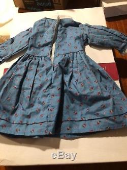 American Girl Felicity Town Fair Outfit and More! - Kirsten Meet Dress too