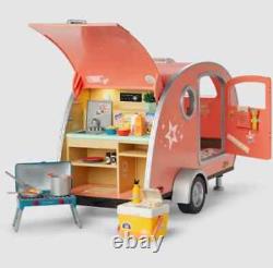 American Girl GET OUTSIDE CAMPER new in shipping box HGL95