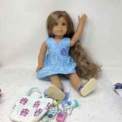 American Girl GOTY 2011 Kanani Akina Hawaiian 18 Doll in Floral Dress Bonus