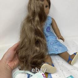 American Girl GOTY 2011 Kanani Akina Hawaiian 18 Doll in Floral Dress Bonus