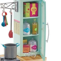 American Girl GOURMET KITCHEN SET for DOLL Beforever FAST SHIP upgrade available