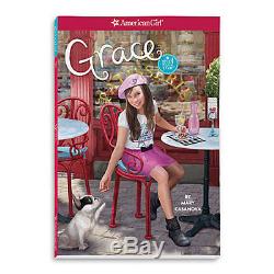 American Girl GRACE THOMAS 18 Doll of Year Book Bracelet + BONUS 2015 Catalog