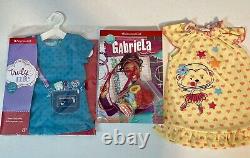 American Girl Gabriela Girl of the Year 2017 In Her Meet Outfit & Book withExtras