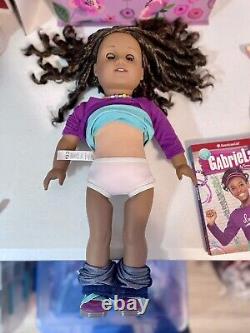 American Girl Gabriela Girl of the Year 2017 In Her Meet Outfit & Book withExtras