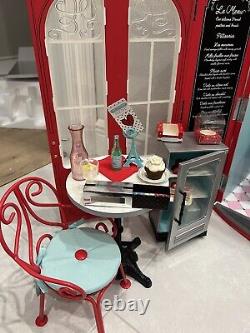 American Girl Grace French Bakery Retired VHTF with Bistro Cart, Mixer Extras+