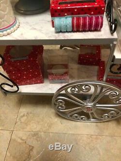 American Girl Grace Pastry Cart EUC Near Complete RETIRED