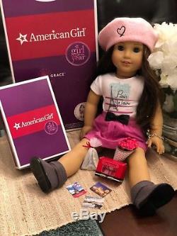 American Girl Grace Thomas 2015 Doll of the Year with Welcome Gifts and Bracelet