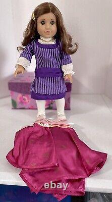 American Girl Historical Rebecca in her Rare AG Sunday Best Outfit & Book