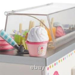 American Girl ICE CREAM CART plus PLAY PIECES accessories ICECREAM CART for DOLL