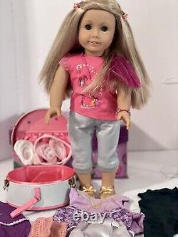 American Girl Isabelle Palmer GOY 2014, Dressed in her Meet Outfit Case Hair Att