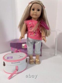 American Girl Isabelle Palmer GOY 2014, Dressed in her Meet Outfit Case Hair Att