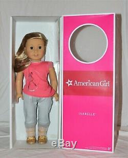 American Girl Isabelle & book- With Hair Extension- NEW Girl of the Year 2014