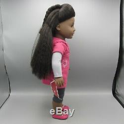 American Girl JLY 1 African American 18 Just Like You Doll + Box Retired 2009