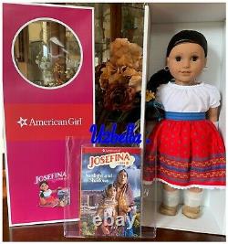 American Girl Josefina 18 Doll with BOOK Pierced Ears NEW IN BOX