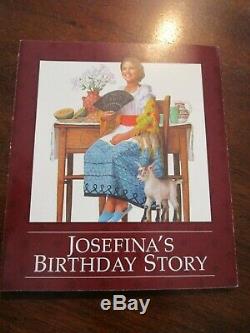 American Girl Josefina Doll Birthday Dishes Party Treats Retired
