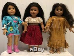 American Girl Josefina Kaya Just Like Me Lot Of 3 Dolls With Clothes TLC