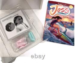 American Girl Joss 18 Doll, Book & Hear Aid Retired PIERCED EARS New in Box