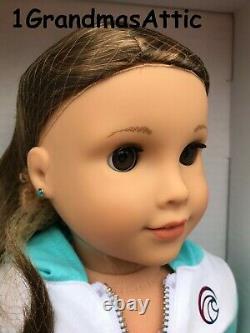 American Girl Joss Kendrick Doll with Earrings + Book NIB 18 in GOTY 2020