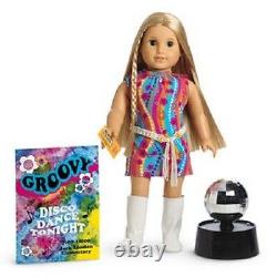 American Girl Julie DANCE SET retired dress boots disco ball ticket NO DOLL