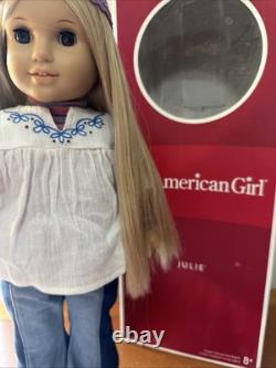 American Girl Julie Doll 18 Inches Tall, Box, 2 Extra Outfits