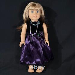 American Girl Just Like You Doll Blond Hair Blue Eyes with Extra Clothes 18