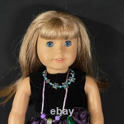 American Girl Just Like You Doll Blond Hair Blue Eyes with Extra Clothes 18