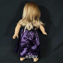 American Girl Just Like You Doll Blond Hair Blue Eyes with Extra Clothes 18