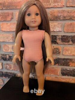 American Girl KANANI DOLL, Meet Book & Surf Board, Brown Hair Hazel Eyes