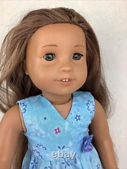 American Girl Kanani 2011 Doll Of The Year Hawaiian Dress & Paddleboard