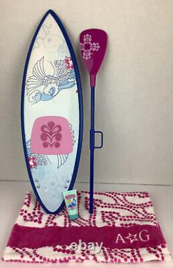 American Girl Kanani 2011 Doll Of The Year Hawaiian Dress & Paddleboard