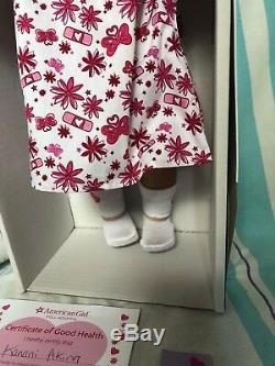 American Girl Kanani Hawaiian Doll New Head, Clip, Gown & Socks Excellent Body