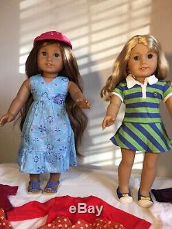 American Girl Kanani & Lanie + Extras Lot Nice