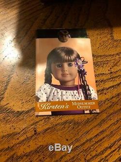 American Girl Kirsten Larson's Midsummer Outfit Complete EUC In Box RETIRED