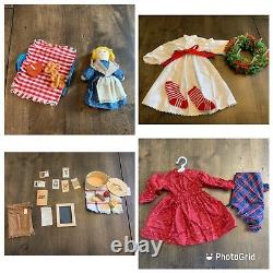 American Girl Kirsten Pleasant Company doll, outfits, and accessories