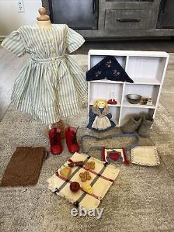 American Girl Kirsten School, Summer & Christmas Story Accessories Lot-Rare Items