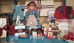 American Girl Kirsten White Body Doll&Accessories Huge Lot Rare Collectors Items