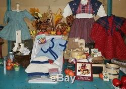 American Girl Kirsten White Body Doll&Accessories Huge Lot Rare Collectors Items