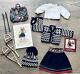 American Girl Kirsten Winter Story Woolens, Snowshoes, Carpetbag, Blouse, Skirt