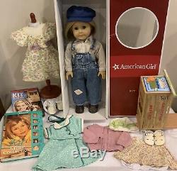 American Girl Kit BIG LOT Doll Hobo Meet Outfits Dresses Scooter Box Book Movie