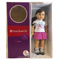 American Girl LE GRACES 18 DOLL Outfit Brown Hair Blue Eyes NEW in Box No Book