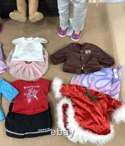 American Girl Large Lot 18 3 Dolls + Clothing & Accessories