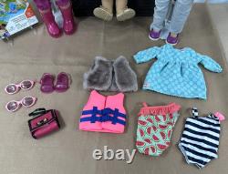 American Girl Large Lot 18 3 Dolls + Clothing & Accessories