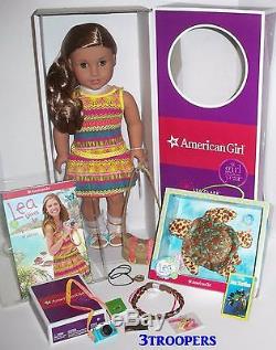 American Girl Lea Clark- Doll Of The Year 2016 -18- Accessories-sea Turtle Lot