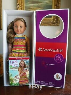 American Girl Lea Clark Girl Of The Year 2016 -18 New In Box With Accessories