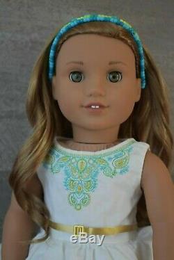 American Girl Lea Clark Girl of the Year 2016 DOLL with a TON of EXTRAS + book EUC